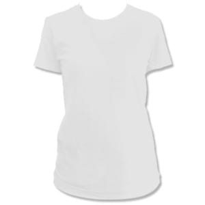 Gildan® Ultra Cotton® Elle Ladies' T. 2000L White