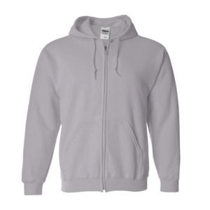 Gildan 18600 - Full Zip Hooded Sweatshirt Sport Grey