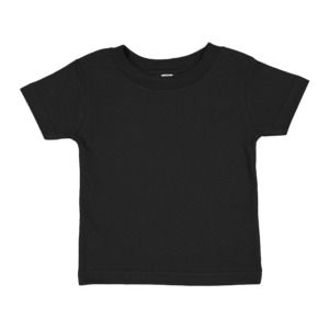 Rabbit Skins 3401 - Infant Short-Sleeve Jersey T-Shirt Black