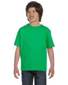 Gildan 8000B - YOUTH T-SHIRT 5.5 oz. Electric Green