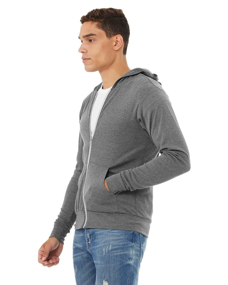 Bella B3939 - Unisex Triblend Light Hoodie