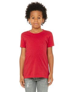 Bella+Canvas 3001Y - Youth Jersey Short-Sleeve T-Shirt Red