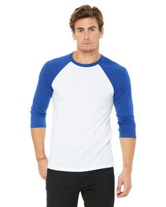 Bella+Canvas 3200 - Unisex 3/4-Sleeve Baseball T-Shirt