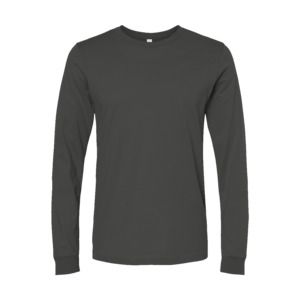 Bella+Canvas 3501 - Men’s Jersey Long-Sleeve T-Shirt Asphalt