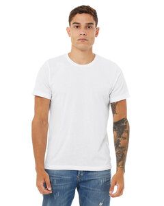 Bella+Canvas 3650 - Unisex Poly-Cotton Short-Sleeve T-Shirt White