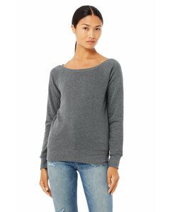 Bella+Canvas 7501 - Ladies Sponge Fleece Wide Neck Sweatshirt