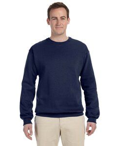 Fruit of the Loom 82300 - 12 oz. Supercotton™ 70/30 Fleece Crew J. Navy