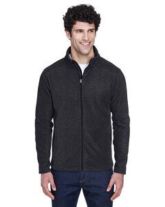 Ash City Core 365 88190T - Journey Core 365™ Men's Fleece Jackets Heather Charcoal