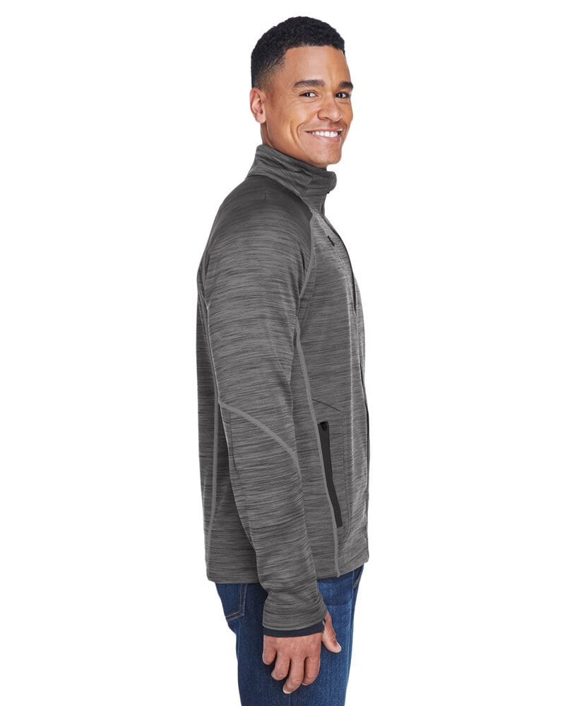 Ash City North End 88697 - Flux Men's Melange Bonded Fleece Jackets