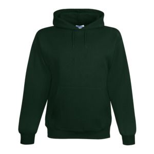 Jerzees Adult NuBlend Fleece Crewneck Sweatshirt - 13.3 Oz, 50/50 Cotton-Polyester, Forest Green, Size XL