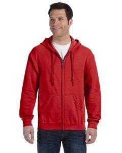 Gildan G186 - Heavy Blend™ Full-Zip Hood Red