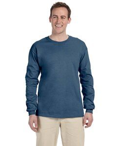 Gildan G240 - Ultra Cotton® Long-Sleeve T-Shirt Indigo Blue