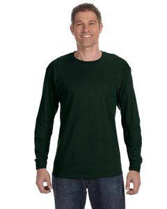 Gildan G540 - Heavy Cotton™ Long-Sleeve T-Shirt Forest Green