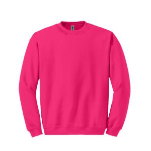 Gildan 18000 - Heavy Blend Fleece Crewneck Sweatshirt Safety Pink