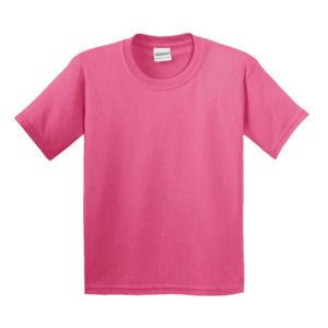 Gildan 5000B - Heavyweight Cotton Youth T-Shirt  Safety Pink