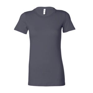 Bella B6004 - Ring Spun T-shirt for Women  Heather Navy