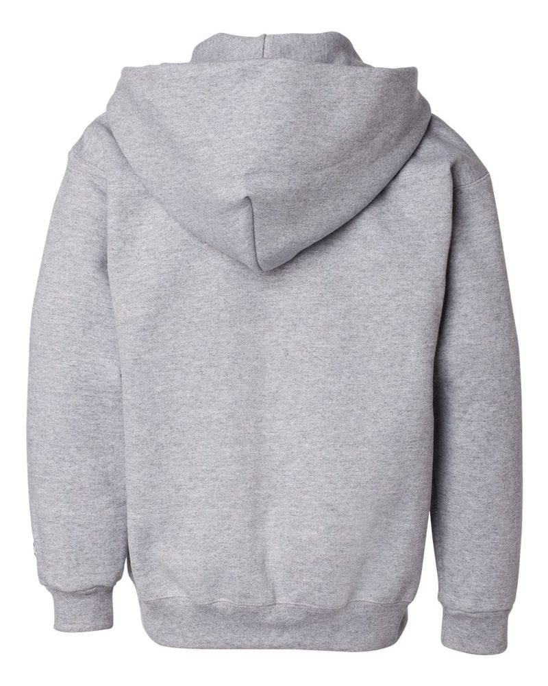 Champion S890 - Eco Youth Full-Zip Hooded Sweatshirt