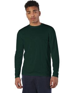 Champion CW26 - Double Dry® Performance Long Sleeve T-Shirt Dark Green