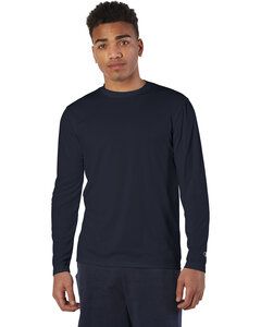Champion CW26 - Double Dry® Performance Long Sleeve T-Shirt Navy