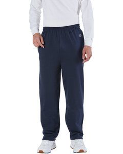 Champion P800 - Eco Open Bottom Sweatpants with Pockets Navy