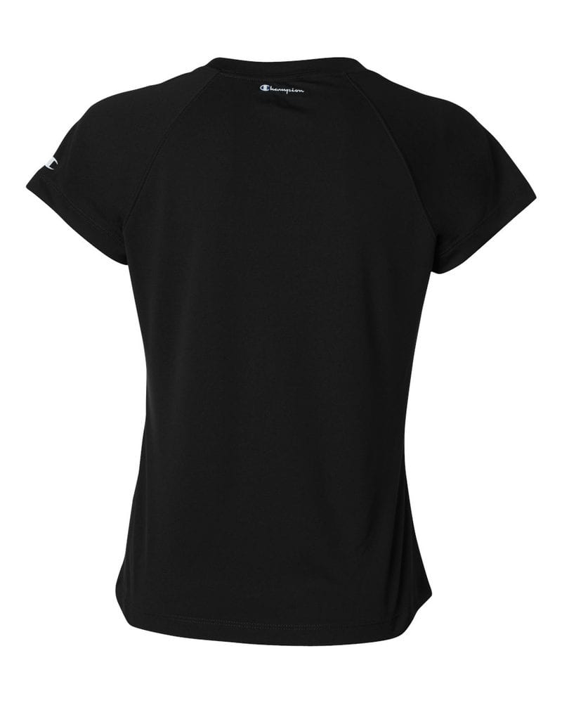 Champion CW23 - Ladies' Double Dry® V-Neck Performance T-Shirt