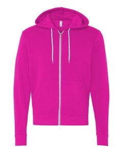 Bella+Canvas 3739 - Unisex Full-Zip Hooded Sweatshirt