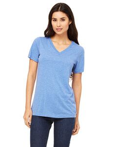 Bella+Canvas 6405 - Relaxed Short Sleeve Jersey V-Neck T-Shirt