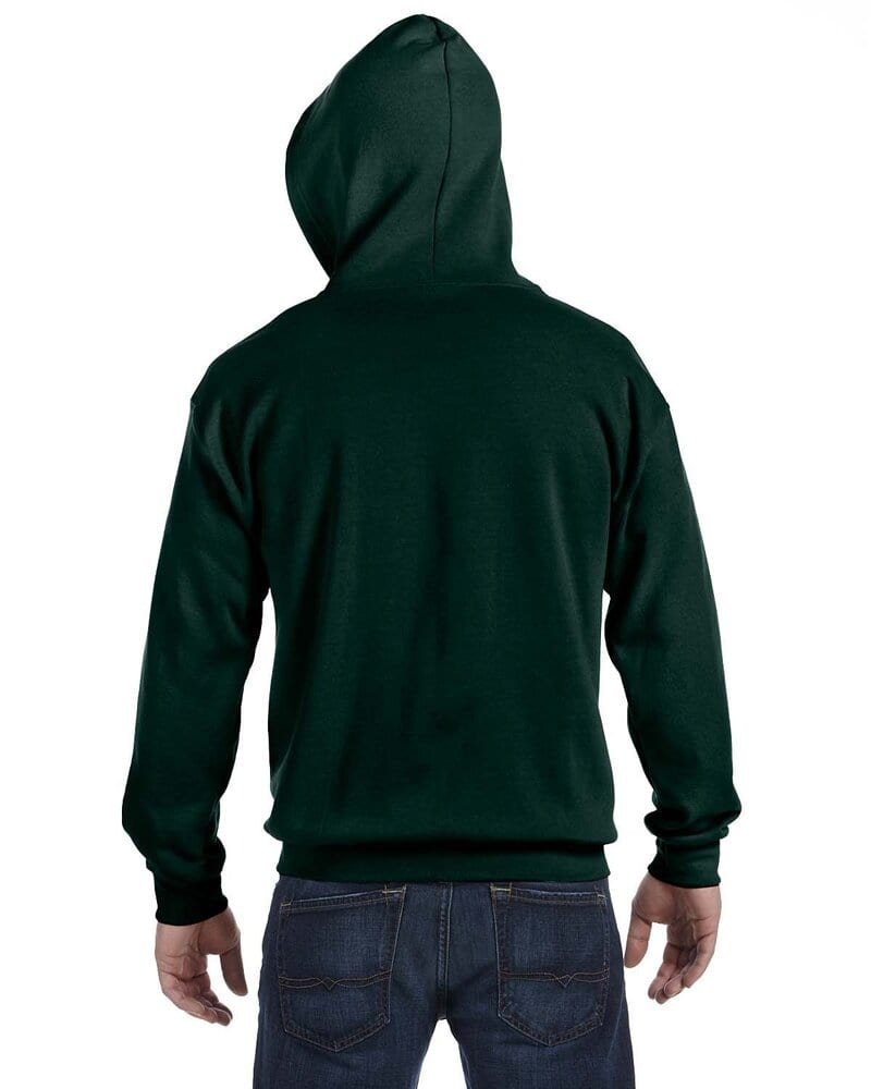 Gildan sweatshirt with zipper for men black