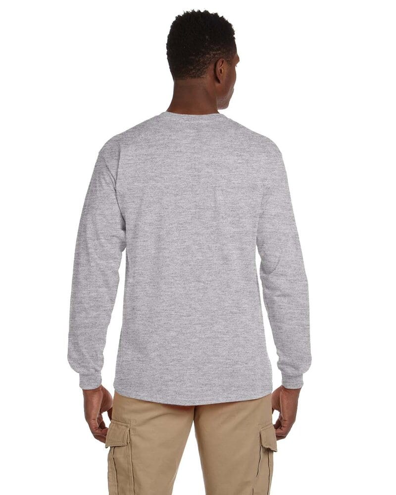 Gildan 2410 - Ultra Cotton™ Long Sleeve T-Shirt with a Pocket