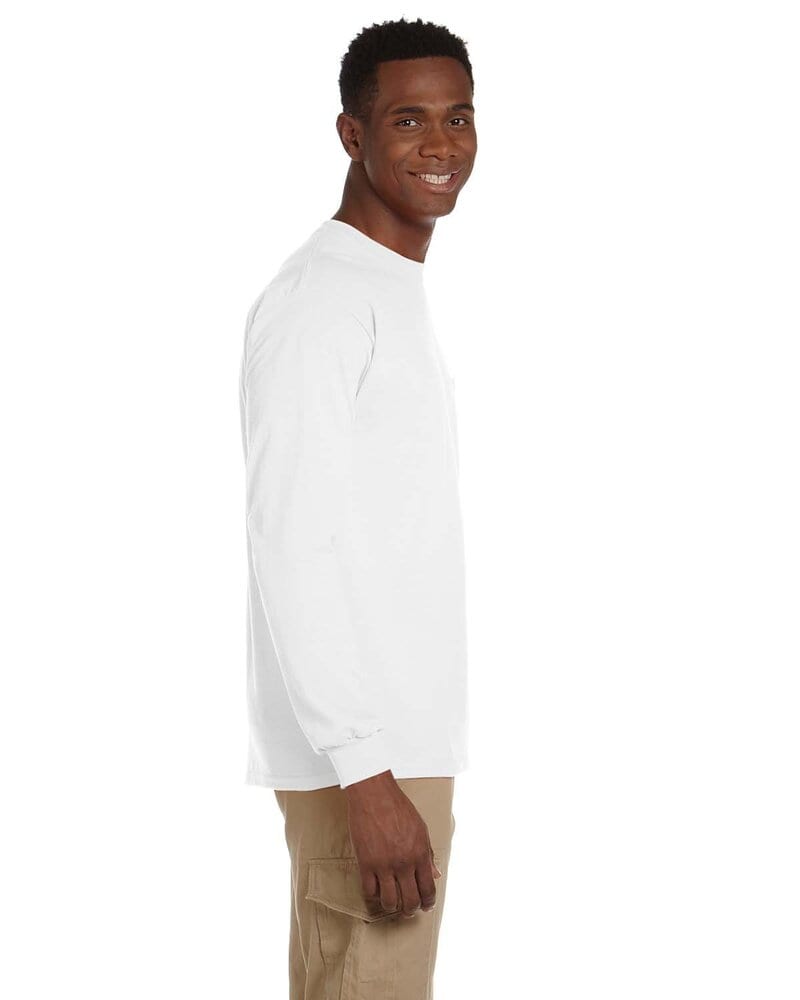 Gildan 2410 - Ultra Cotton™ Long Sleeve T-Shirt with a Pocket