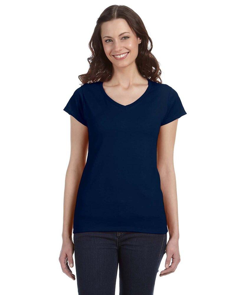 Gildan 64V00L - Ladies' Softstyle V-Neck T-Shirt