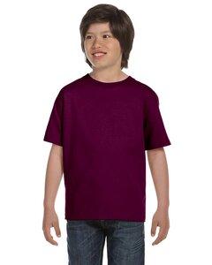 Gildan 8000B - DryBlend™ 50/50 Youth T-Shirt Maroon