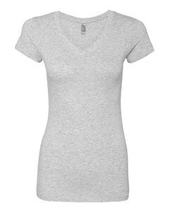 Next Level 3400L - Ladies' Sporty V Heather Grey