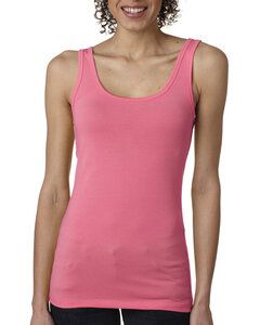 Next Level 3533 - Ladies' The Jersey Tank Hot Pink