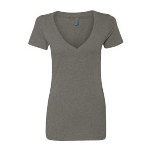 Next Level 6640 - CVC Deep V Dark Heather Gray