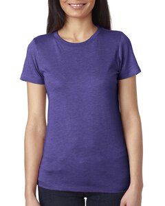 Next Level 6710 - Next Level™ Ladies' Tri-Blend Crew Tee Purple Rush