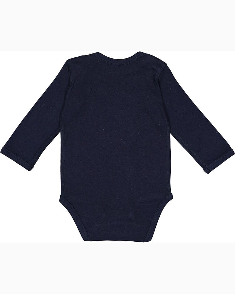 Rabbit Skins 4411 - Infant Long Sleeve Lap Shoulder Creeper