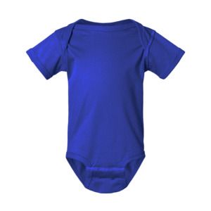 Rabbit Skins 4424 - Fine Jersey Infant Lap Shoulder Creeper  Royal blue