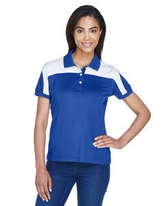 Team 365 TT22W - Ladies Victor Performance Polo Sp Royal/Wht