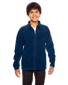 Team 365 TT90Y - Youth Campus Microfleece Jacket Sport Dark Navy