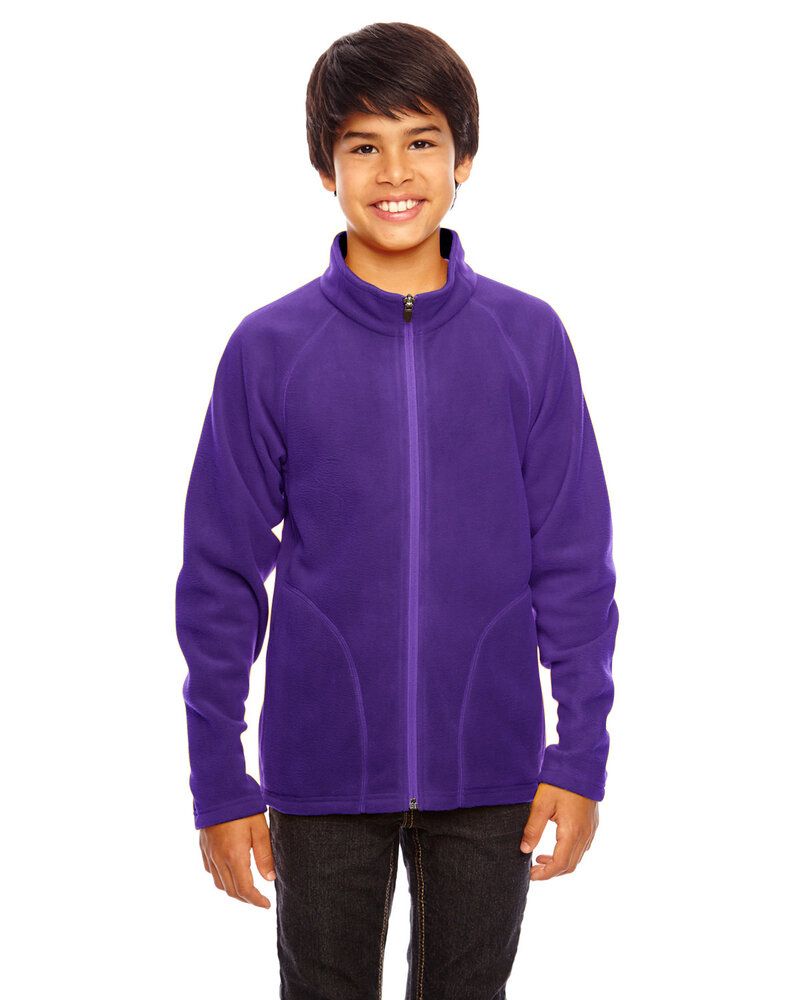 Team 365 TT90Y - Youth Campus Microfleece Jacket