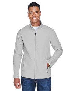 Team 365 TT80 - Men's Leader Soft Shell Jacket Sport Silver