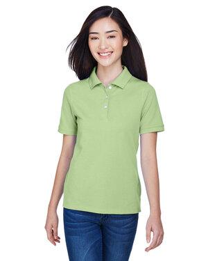 Harriton M265W - Ladies 5.6 oz. Easy Blend Polo