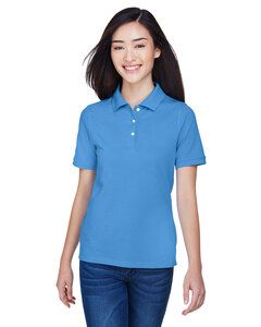 Harriton M265W - Ladies 5.6 oz. Easy Blend Polo