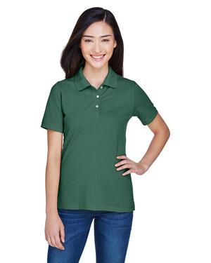 Harriton M265W - Ladies 5.6 oz. Easy Blend Polo