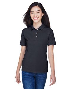 Harriton M265W - Ladies 5.6 oz. Easy Blend Polo