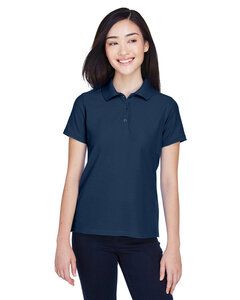 Harriton M280W - Ladies 5 oz. Blend-Tek Polo Navy