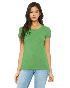 Bella+Canvas B8413 - Ladies Triblend Short-Sleeve T-Shirt Green Triblend