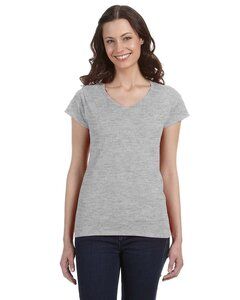 Gildan G64VL - Softstyle® Ladies 4.5 oz. Junior Fit V-Neck T-Shirt