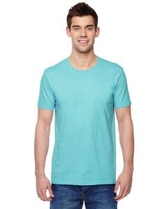 Fruit of the Loom SF45R - Sofspun® Crewneck T-Shirt Scuba Blue